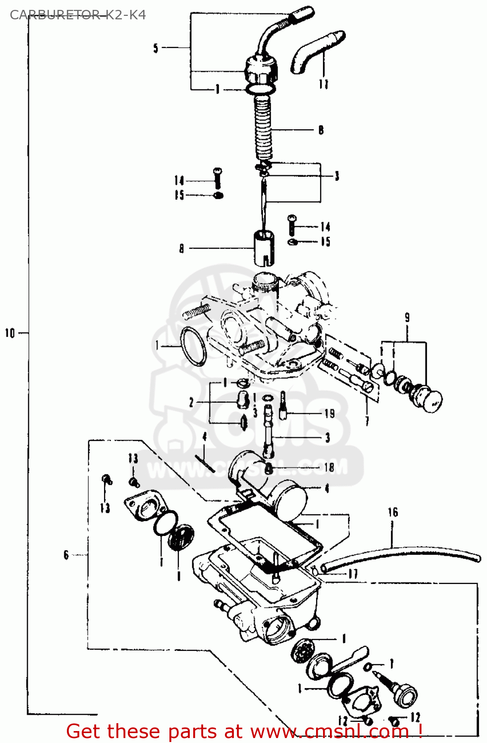 New Carburetor Fit for Honda CT 90 CT90 Trail 1976 1977 90 K2 K3 K4 1970 1971 1972 Carb 