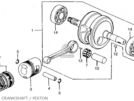 Honda CT90 TRAIL 1976 USA parts lists and schematics