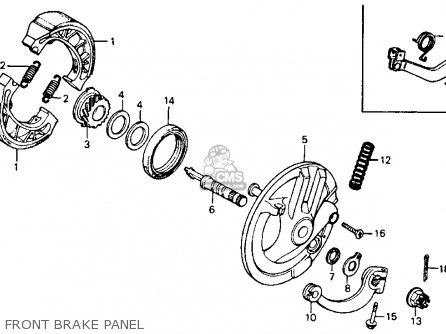 Honda CT90 TRAIL 1976 USA parts lists and schematics