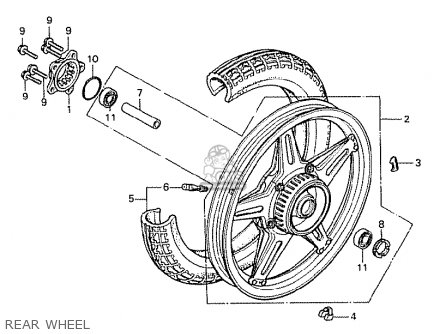 Honda CX500 1978 ENGLAND parts lists and schematics