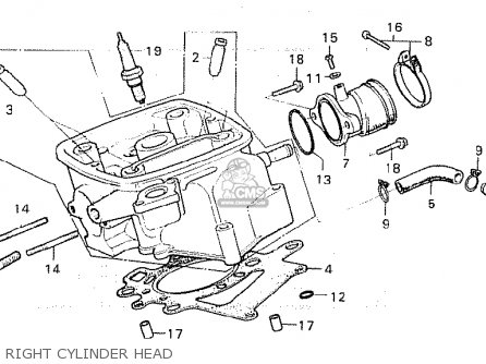 Honda Cx500 1981 B England Parts Lists And Schematics