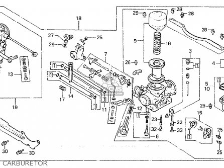 Honda CX500 1981 (B) FRANCE parts lists and schematics