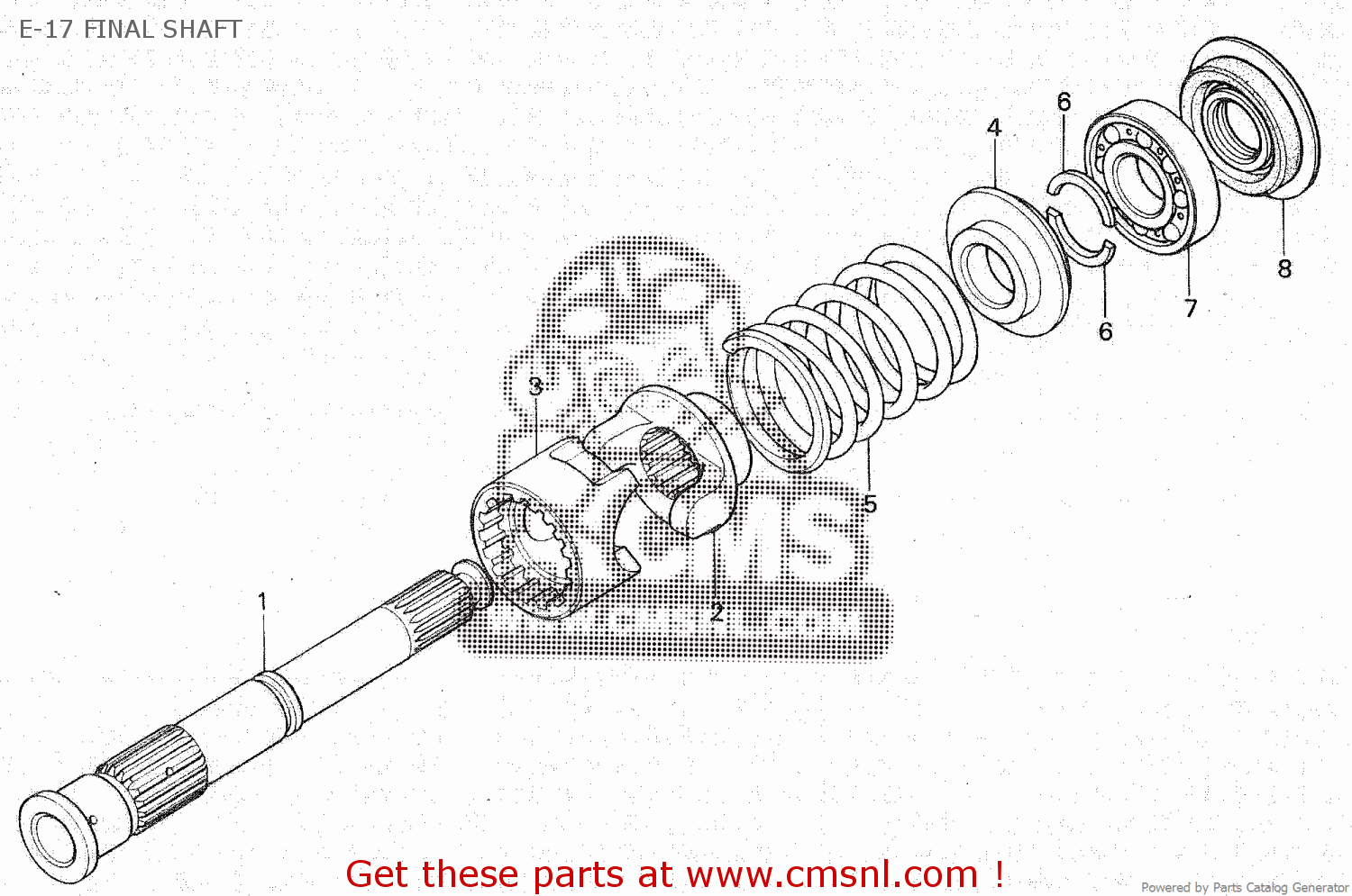 honda cx parts