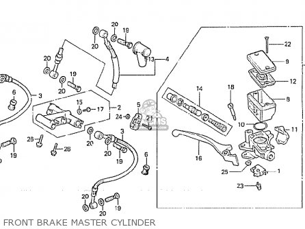 Honda CX500C CUSTOM 1981 (B) DENMARK parts lists and schematics