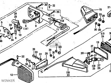 Honda CX650E 1983 (D) AUSTRALIA parts lists and schematics