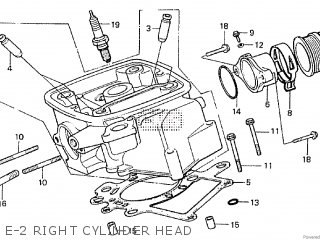 Honda CX650T 1983 (D) parts lists and schematics