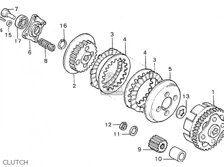 Honda CY50 K2 BELGIUM parts lists and schematics