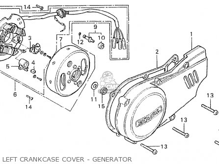 Honda CY50 K2 BELGIUM parts lists and schematics