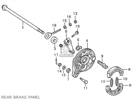 Honda CY50 K2 BELGIUM parts lists and schematics