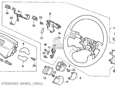 1994 Honda Del Sol Radio Wiring Diagram : 1990 Honda Civic Dx Wiring