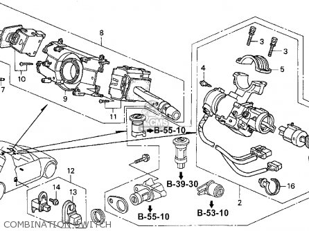 Honda DEL SOL 1995 (S) 2DR S (KA) parts lists and schematics