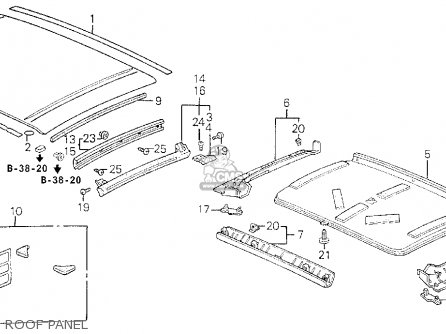 Honda DEL SOL 1995 (S) 2DR S (KA) parts lists and schematics