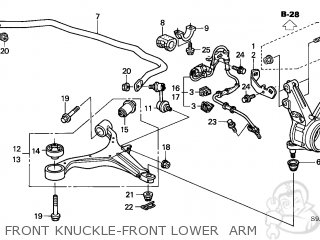 Honda ELEMENT 2005 (5) 5DR LX 2WD (KA) parts lists and schematics
