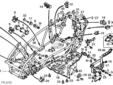 Honda FL400R PILOT 1989 (K) USA parts lists and schematics