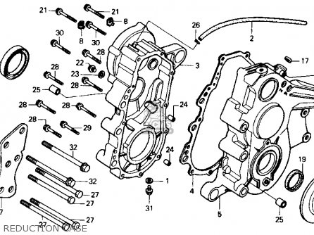 Honda FL400R PILOT 1989 (K) USA parts lists and schematics