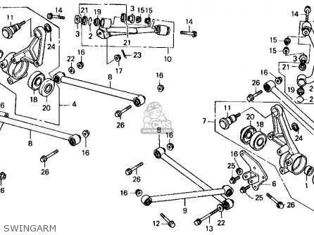 Honda FL400R PILOT 1990 (L) USA parts lists and schematics