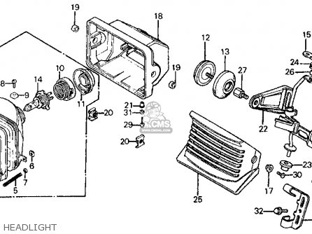 Honda FT500 ASCOT 1982 (C) USA parts lists and schematics honda ascot ft500 wiring diagram 