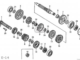 Honda GB250 CLUBMAN 1995 (S) JAPAN MC10-150 パーツリストと回路図