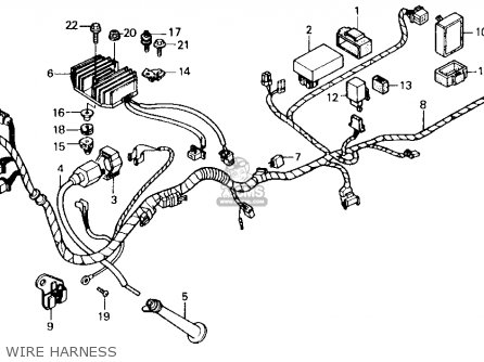 Honda GB500 TOURISTTROPHY 1990 (L) USA CALIFORNIA parts lists and ...