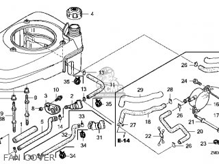 Mm stoomboot Voorbeeld Honda GCV160\A2G7\14ZM01E4 parts lists and schematics