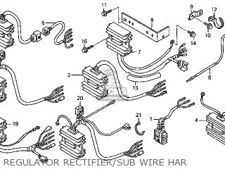 Honda Gcv520\qea1_a\14z0a0e7 parts list partsmanual partsfiche