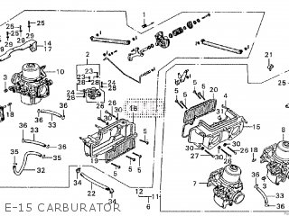 Honda GL1000 U.S.A parts lists and schematics