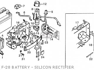 Honda GL1000 U.S.A parts lists and schematics