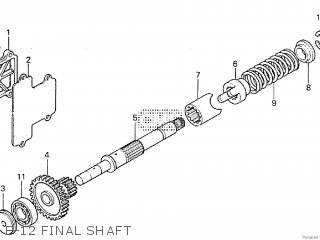 Honda GL1100 1980 (A) CANADA parts lists and schematics