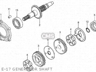 Honda GL1100 1982 (C) parts lists and schematics