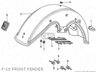 Honda GL1100 1982 (C) parts lists and schematics