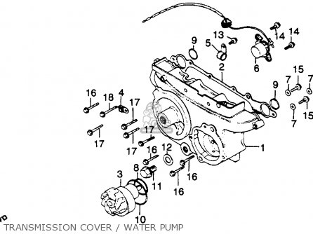 Honda GL1100 GOLDWING 1980 (A) USA Parts Lists And Schematics