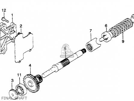 Honda Honda GL1100 GOLDWING 1982 (C) USA parts lists and schematics