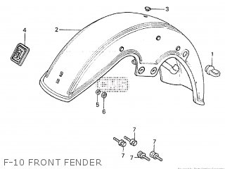 Honda GL1100I 1980 (A) CANADA Parts Lists And Schematics