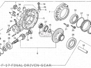 Honda GL1100I 1982 (C) parts lists and schematics