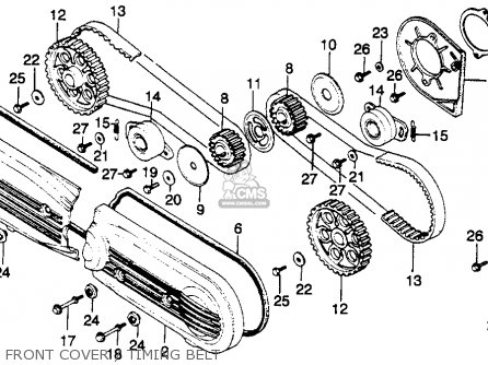 Honda GL1100I GOLDWING INTERSTATE 1981 (B) USA parts lists and schematics