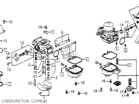 Honda GL1100I GOLDWING INTERSTATE 1983 (D) USA Parts Lists And Schematics