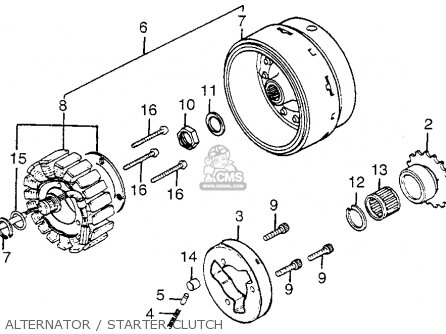 Honda Gl1200 Goldwing 1984 (e) Usa California parts list partsmanual ...