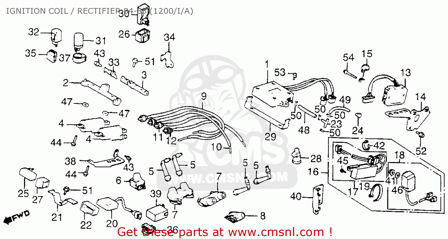 24213-MG9-000 Fork,L.gear Shift, 24213MG9000 Honda - GL1200, GL1200A - Foto 13