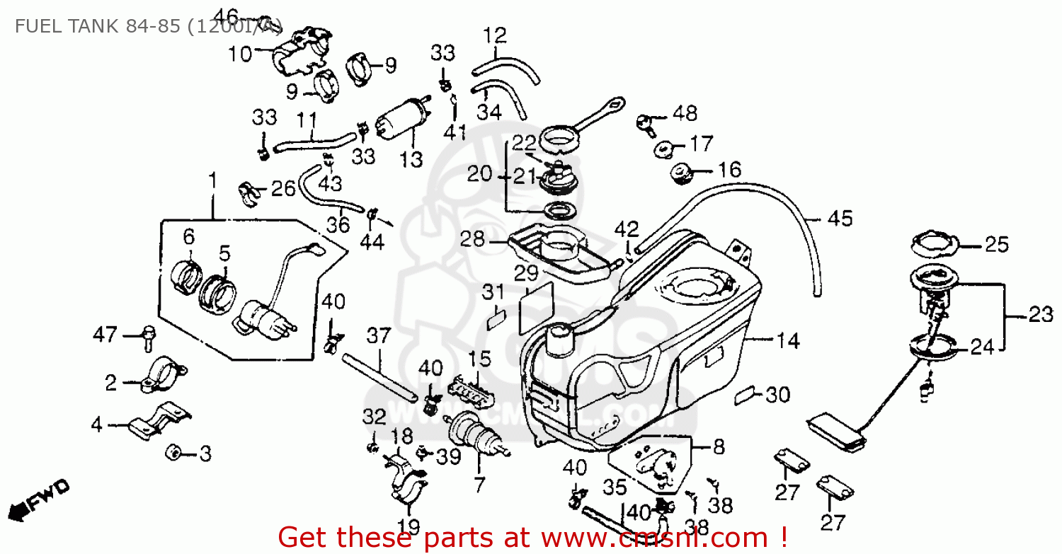 Artudatech Kit De Réparation Carburateur Pour Hon-da