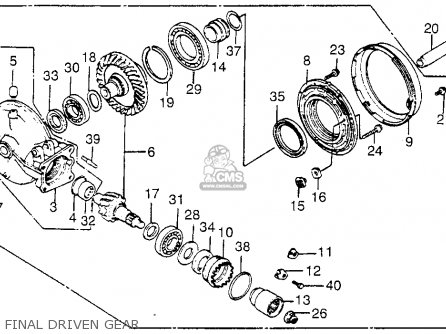Honda GL1200A GOLDWING ASPENCADE 1985 (F) USA CALIFORNIA parts lists