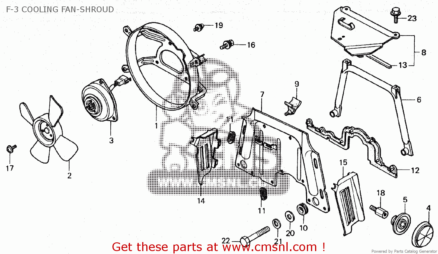 honda goldwing cooling system