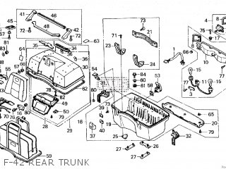 Honda GL1200L GOLDWING LIMITED EDITION 1985 (F) parts lists and schematics