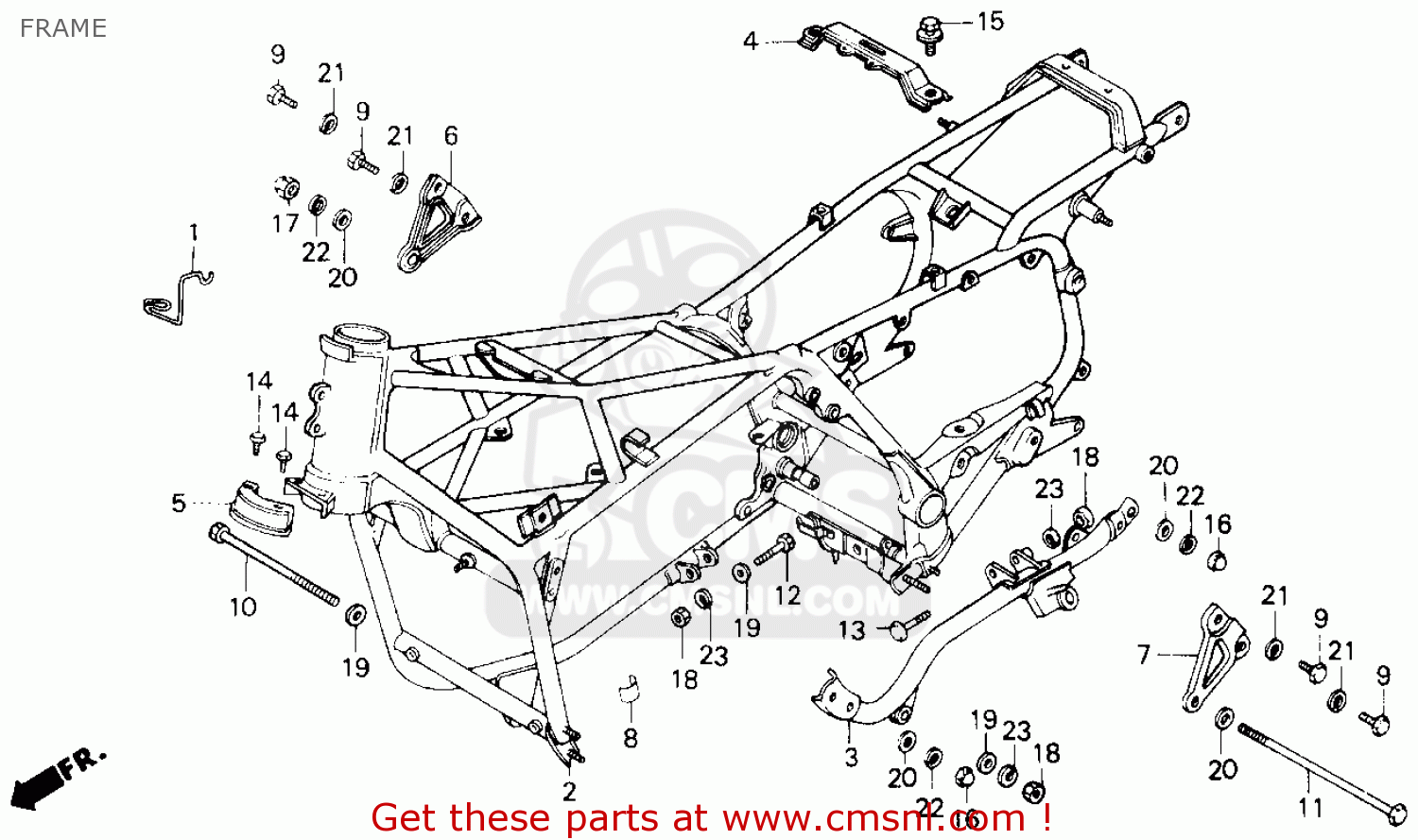 Honda GL1200SEI GOLDWING ASPENCADE 1986 (G) USA CALIFORNIA FRAME buy