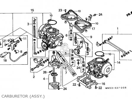 Honda Gl1500 Goldwing 1989 (k) Germany / Kph parts list partsmanual ...