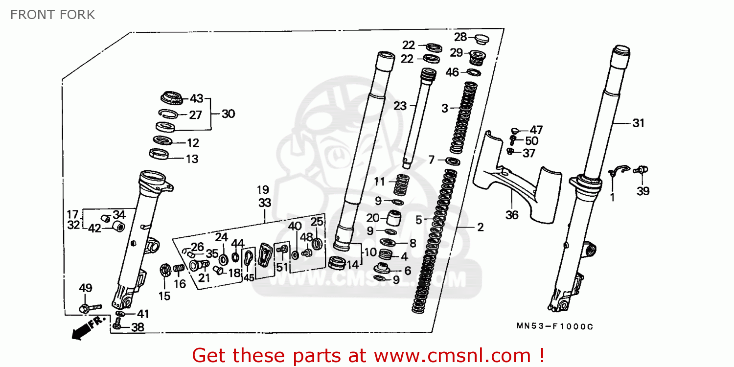 Honda GL1500 GOLDWING 1989 (K) SWEDEN / KPH parts lists and schematics