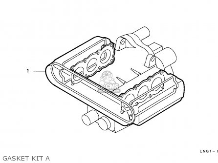 GASKET KIT A - GL1500 GOLDWING 1990 (L) AUSTRIA / KPH