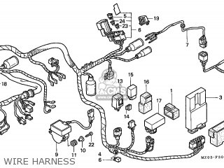 Honda GL1500C VALKYRIE 1997 (V) SWITZERLAND parts lists and schematics