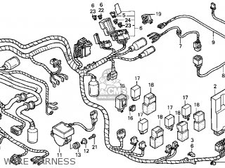 Honda GL1500CF VALKYRIE INTERSTATE 2000 (Y) USA CALIFORNIA parts lists ...