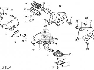 Honda GL1500CF VALKYRIE INTERSTATE 2001 (1) USA parts lists and schematics