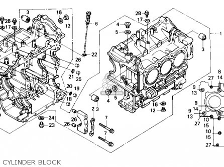 Honda GL1500SE GOLDWING 1990 (L) USA CALIFORNIA parts lists and schematics